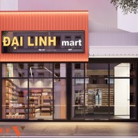 Dự án thiết kế siêu thị Đại Linh tại Hà Nội